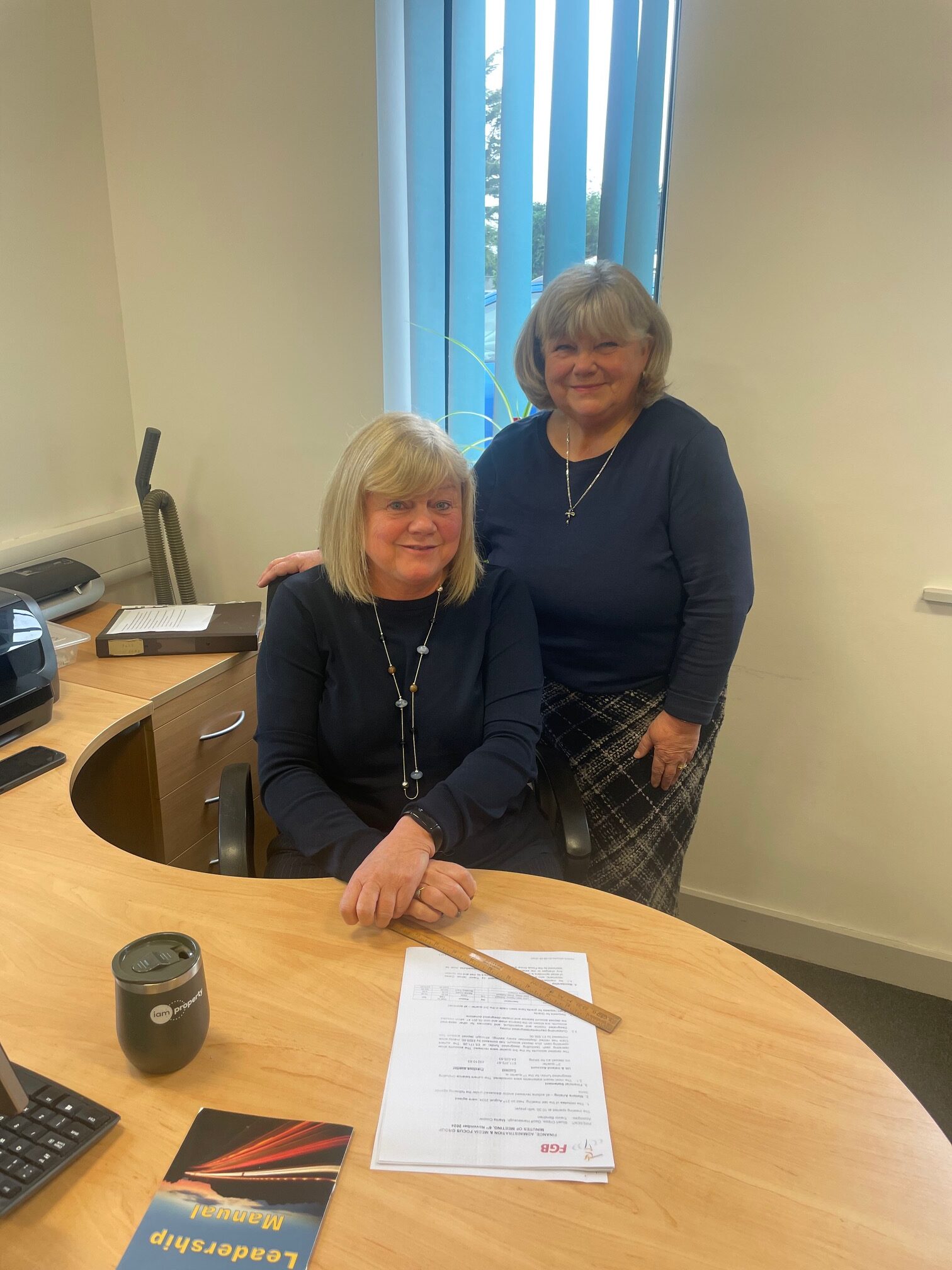 A big thank you to Marita and welcome to Caroline